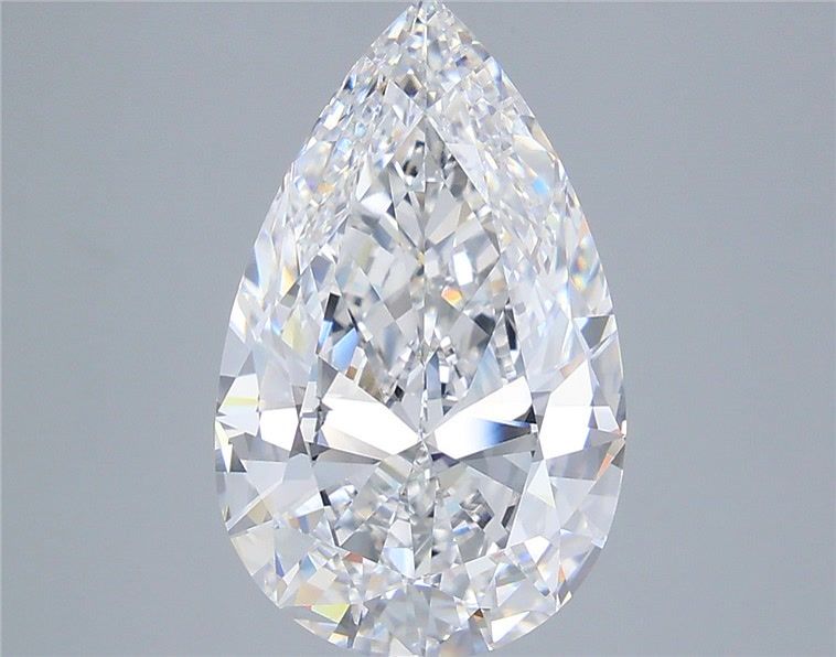 5.07ct Pear E VVS1 Lab Created Diamond