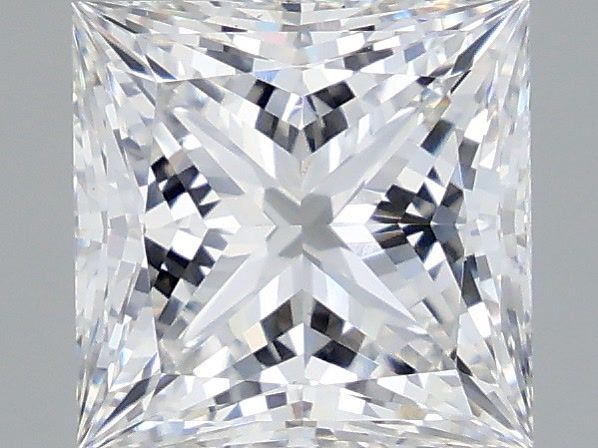 3.06ct Princess F VVS1 Lab Created Diamond