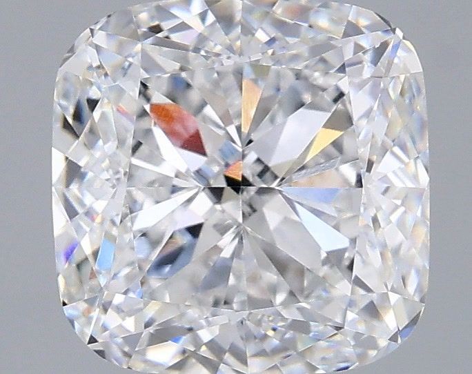 3ct Cushion D IF Lab Created Diamond