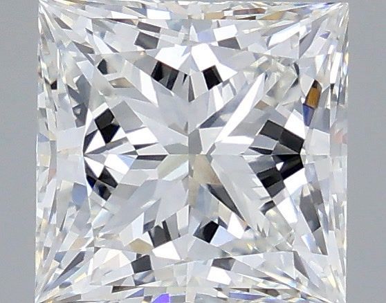 3.03ct Princess F VVS2 Lab Created Diamond