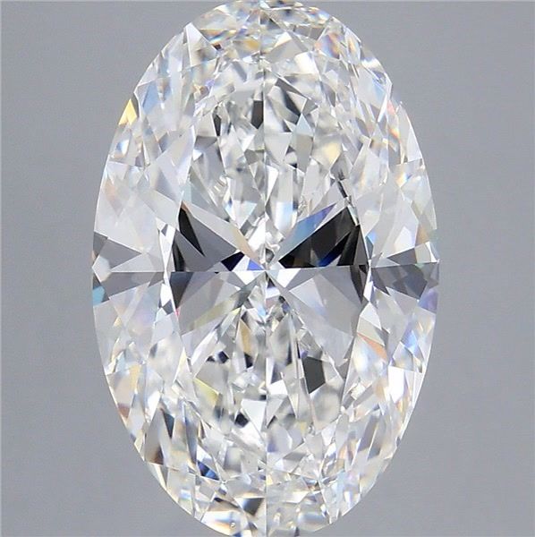 8.06ct Oval E VS1 Lab Created Diamond