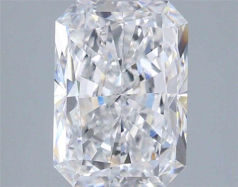 3.31ct Radiant D VVS2 Lab Created Diamond