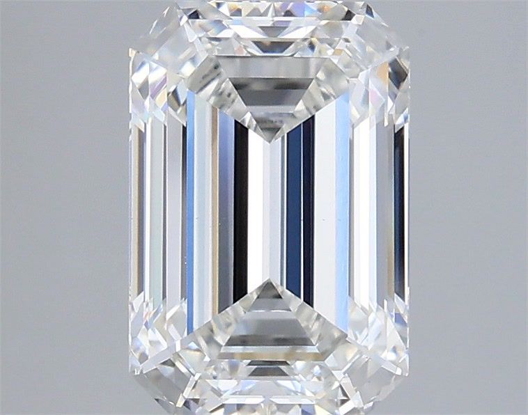 2.9ct Emerald F VVS2 Lab Created Diamond