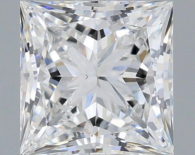 1.57ct Princess E VVS2 Lab Created Diamond