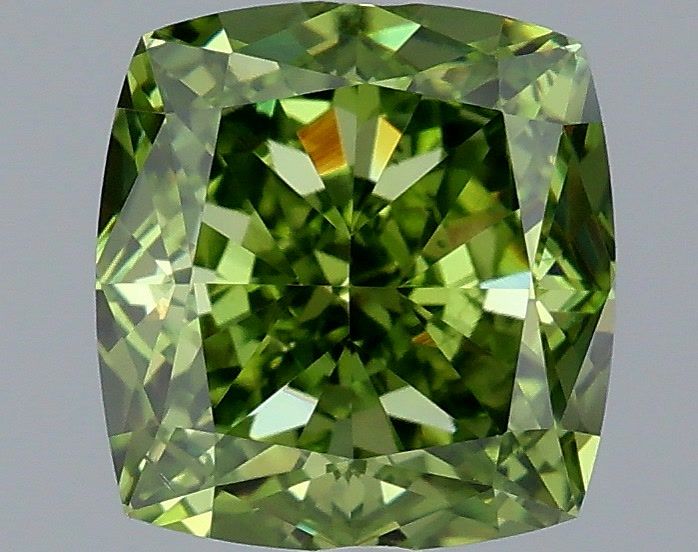 1.29ct Cushion FANCY VS2 Lab Created Diamond