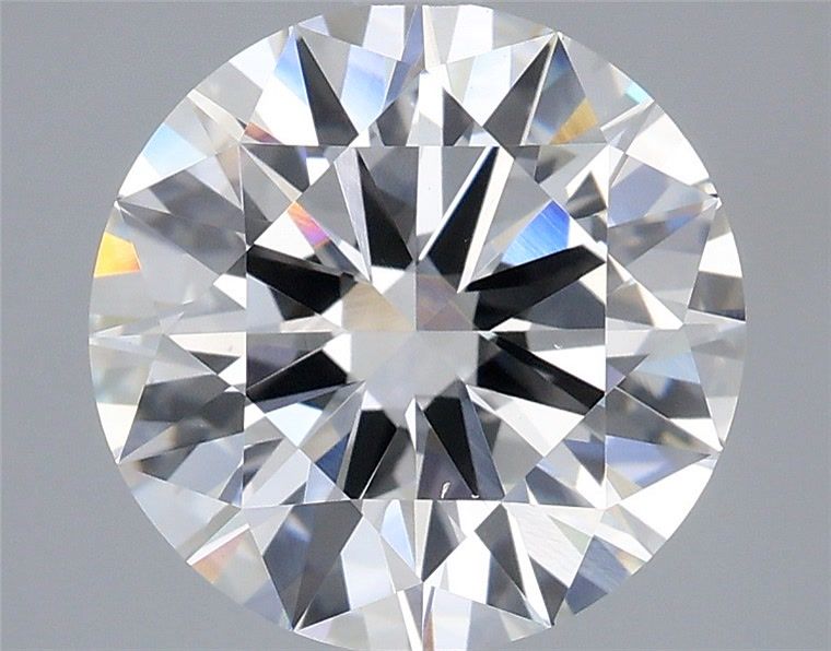 4ct Round F VS1 Lab Created Diamond