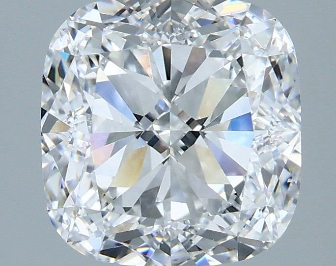 3ct Cushion D VS1 Lab Created Diamond