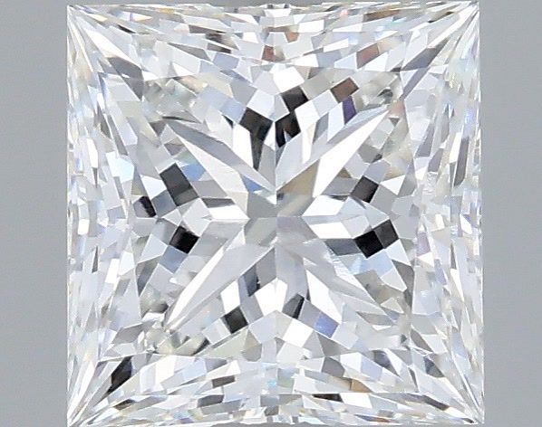 2.07ct Princess F VVS2 Lab Created Diamond