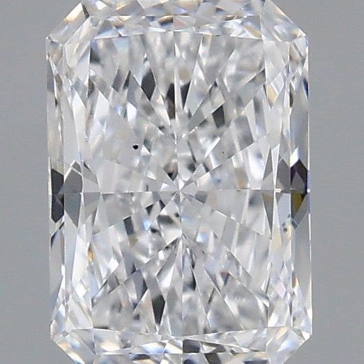1ct Radiant D VS2 Lab Created Diamond
