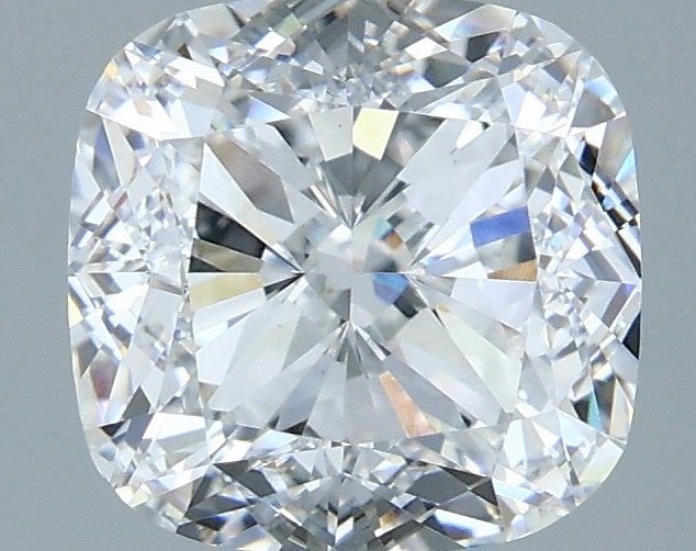 2.74ct Cushion D VVS2 Lab Created Diamond