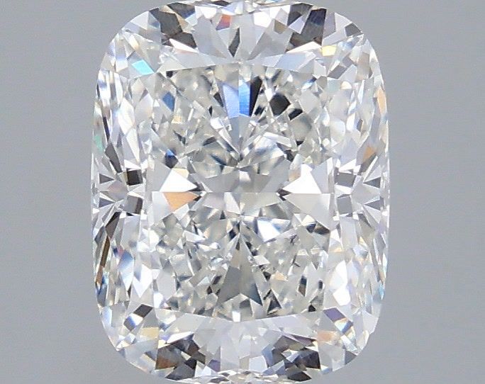 3.03ct Cushion F VVS2 Lab Created Diamond