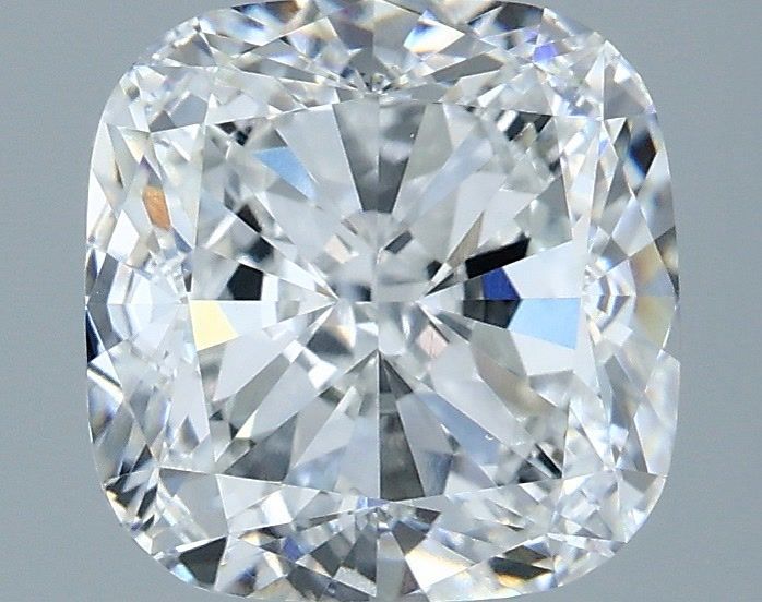 3.23ct Cushion D VVS2 Lab Created Diamond
