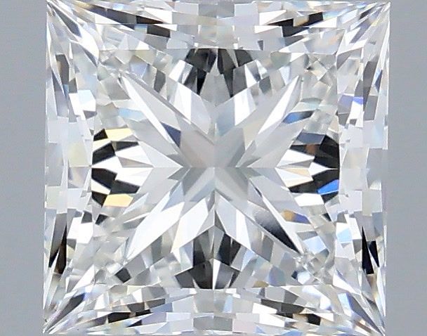 3.07ct Princess F VVS2 Lab Created Diamond