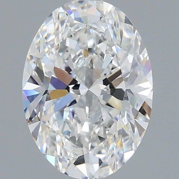 1.55ct Oval D VVS2 Lab Created Diamond