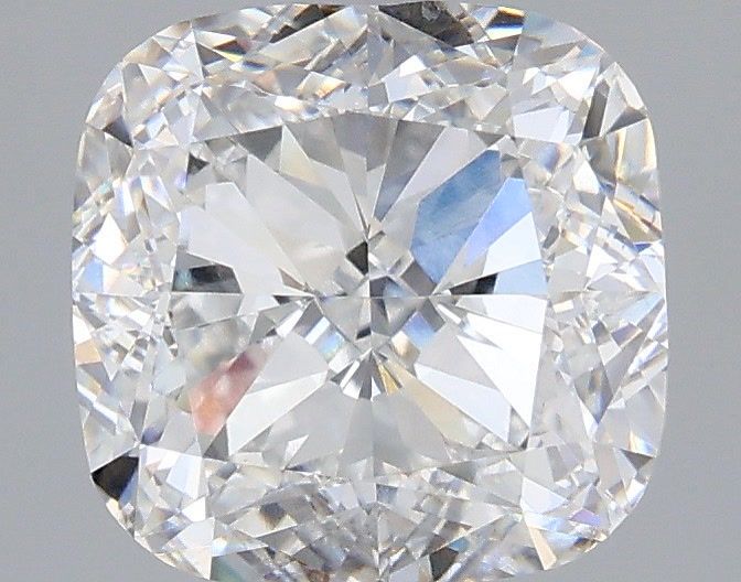 3.01ct Cushion D VVS2 Lab Created Diamond