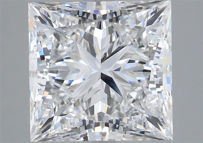 4.56ct Princess E VS1 Lab Created Diamond