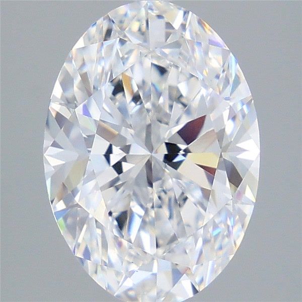 3.91ct Oval D VS1 Lab Created Diamond