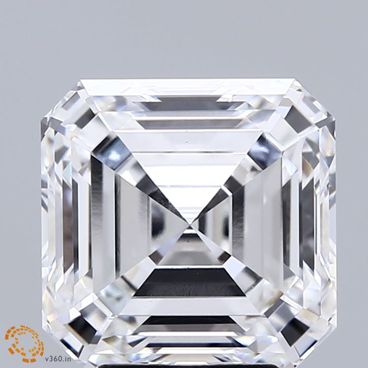 5.04ct Asscher D VS1 Lab Created Diamond