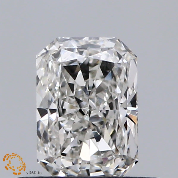 0.51ct Radiant G VVS2 Lab Created Diamond