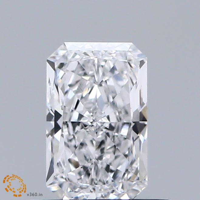 0.61ct Radiant D VS1 Lab Created Diamond