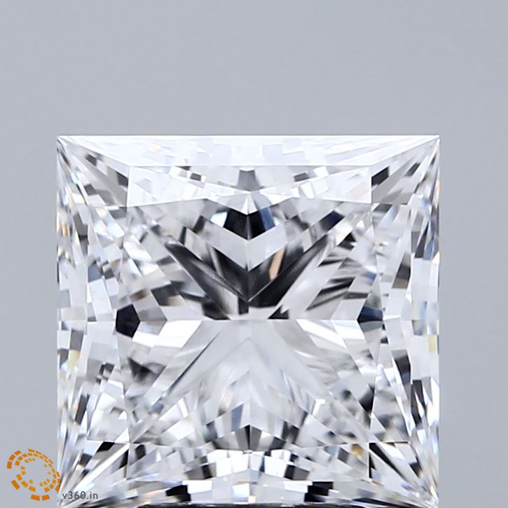 4.25ct Princess D VS1 Lab Created Diamond