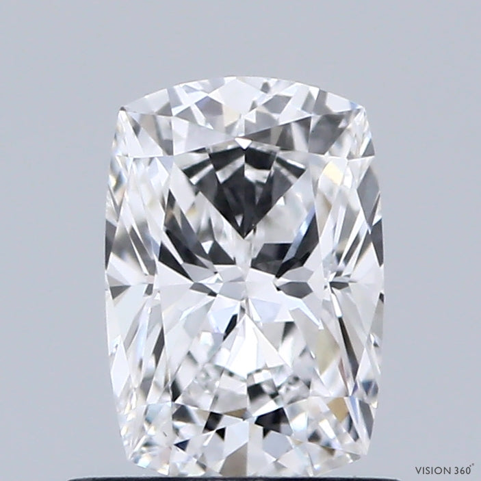 0.83ct Cushion D VS1 Lab Created Diamond