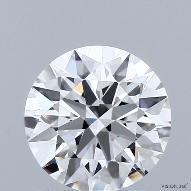 1.56ct Round E VVS2 Lab Created Diamond