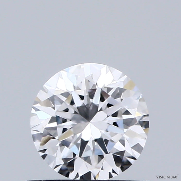0.63ct Round E VVS2 Lab Created Diamond