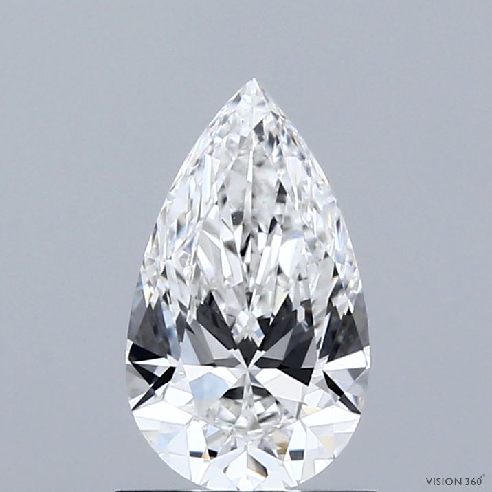 1.07ct Pear E VS1 Lab Created Diamond