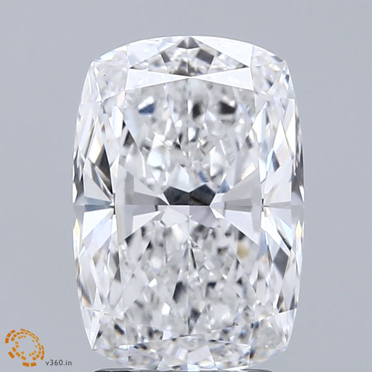 3.07ct Cushion E VS1 Lab Created Diamond