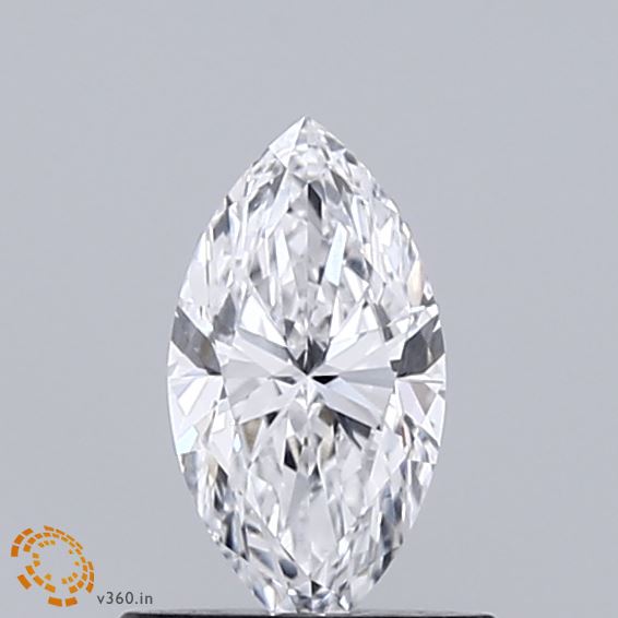 0.53ct Marquise D VVS2 Lab Created Diamond