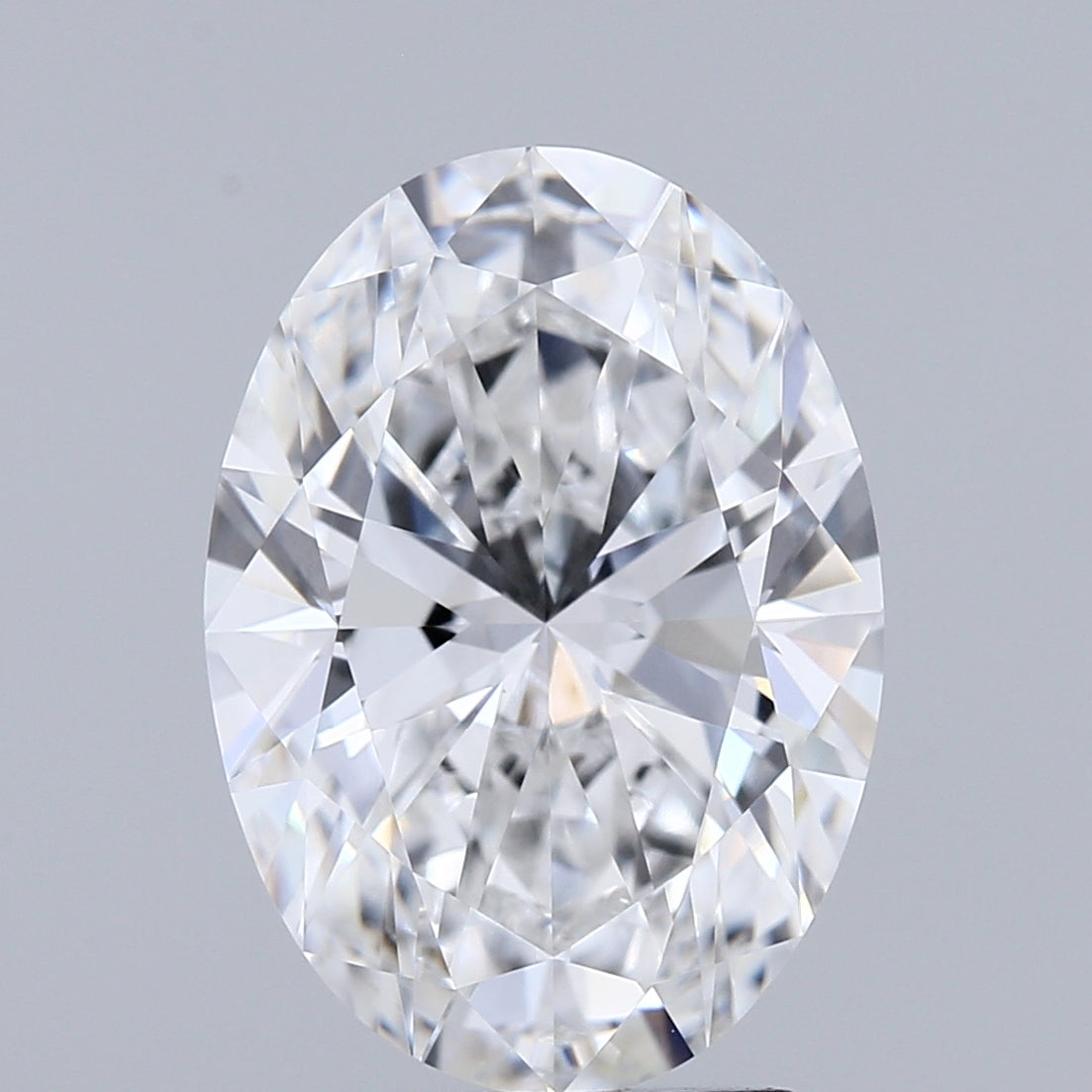 3.51ct Oval E VVS1 Lab Created Diamond
