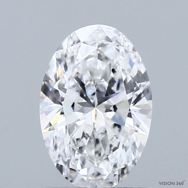 1.1ct Oval D VVS1 Lab Created Diamond