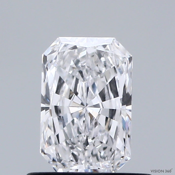 0.65ct Radiant D VVS2 Lab Created Diamond