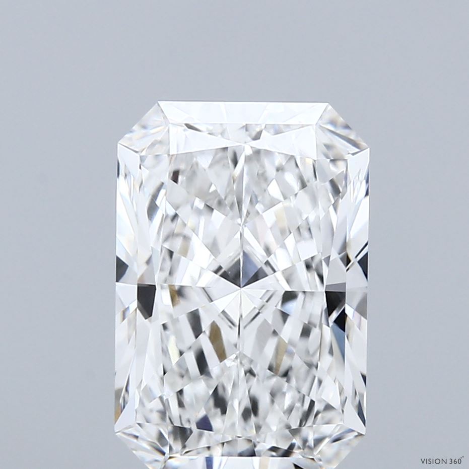 4ct Radiant E VVS2 Lab Created Diamond