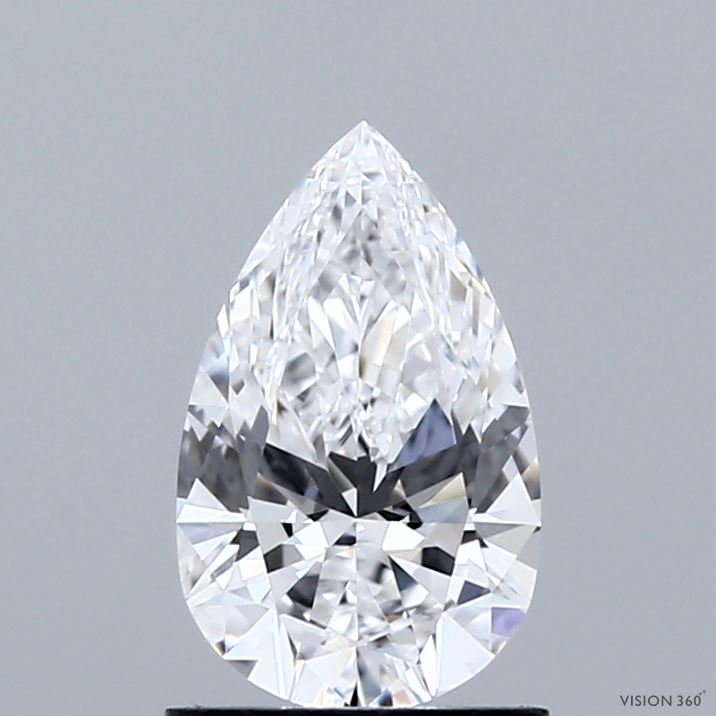 1.07ct Pear D VVS2 Lab Created Diamond