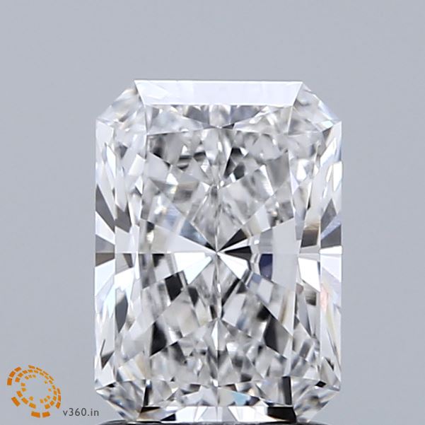 1.56ct Radiant E VS1 Lab Created Diamond