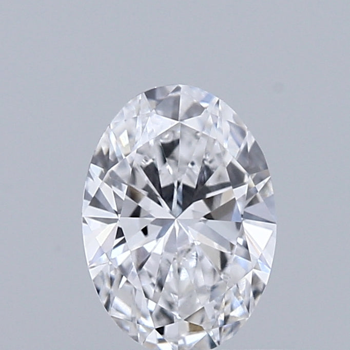 0.55ct Oval D VVS2 Lab Created Diamond