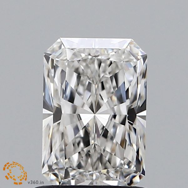 1.13ct Radiant F VVS2 Lab Created Diamond