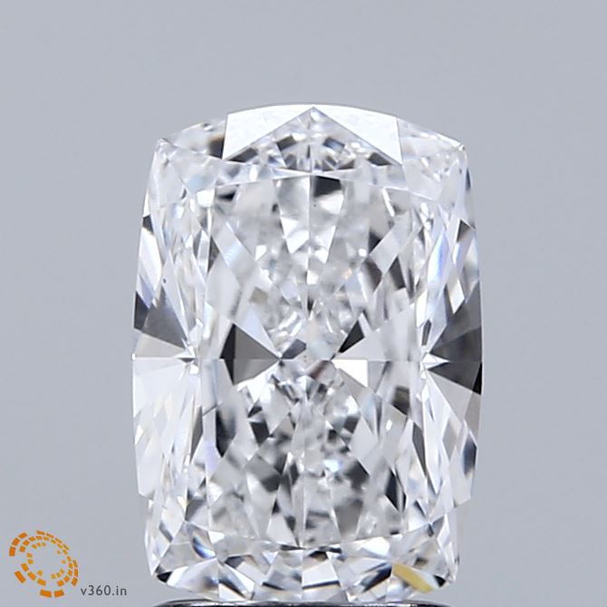 2.01ct Cushion D VS1 Lab Created Diamond