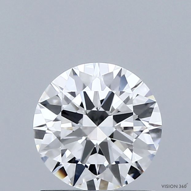 1ct Round E VVS2 Lab Created Diamond