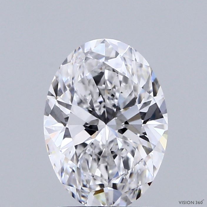 1.5ct Oval E VS1 Lab Created Diamond