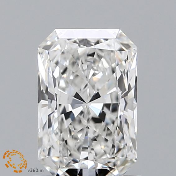 1.16ct Radiant F VVS2 Lab Created Diamond