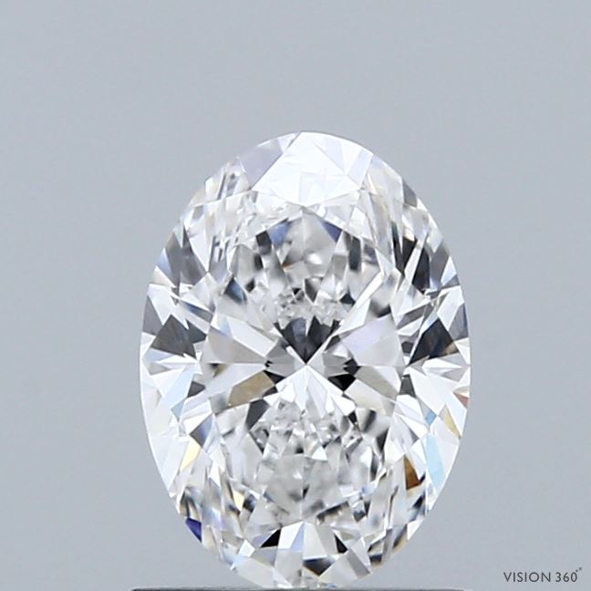 1.07ct Oval D VVS2 Lab Created Diamond