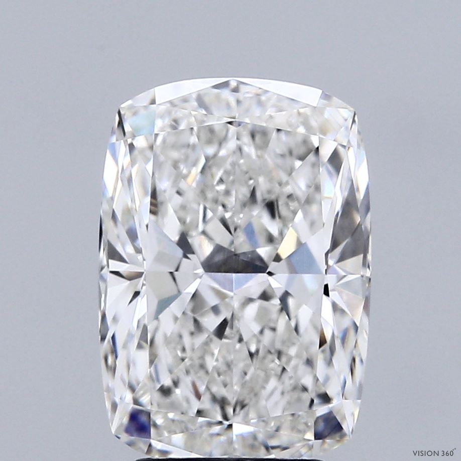 4.25ct Cushion F VS1 Lab Created Diamond