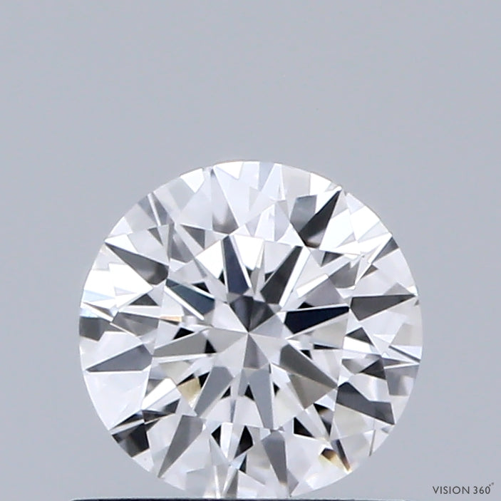 0.68ct Round D VS1 Lab Created Diamond