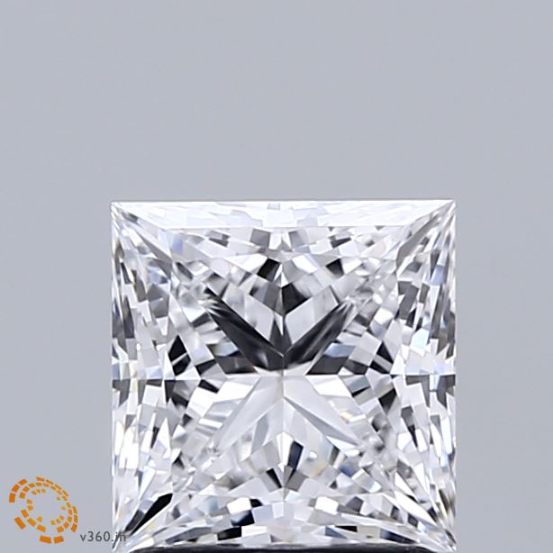 1.56ct Princess D VVS1 Lab Created Diamond