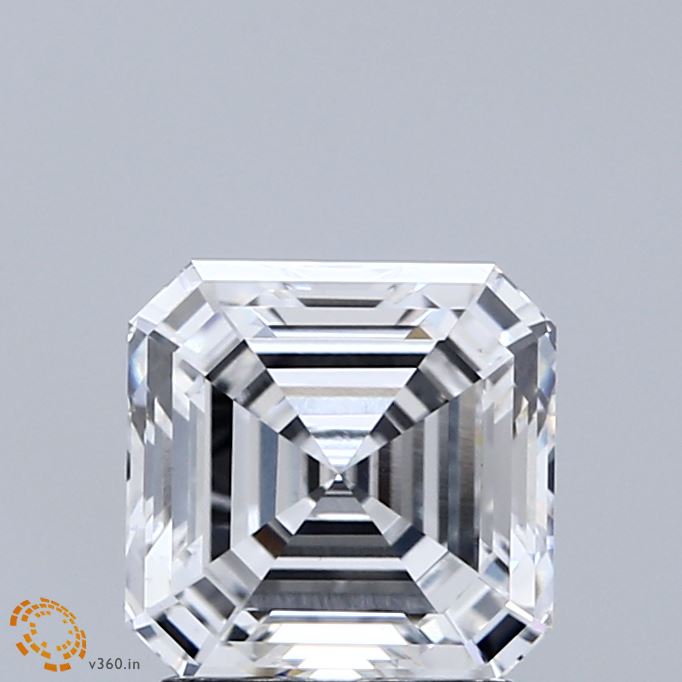 2.09ct Asscher D VS1 Lab Created Diamond