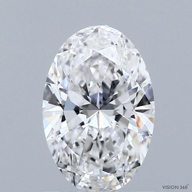 1.04ct Oval E VS1 Lab Created Diamond