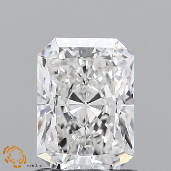 1.02ct Radiant E VS1 Lab Created Diamond
